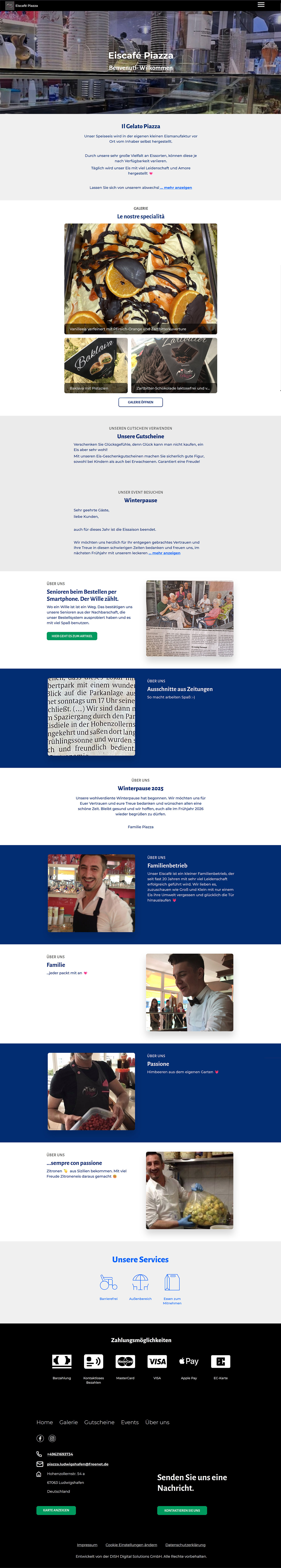 Alte Website